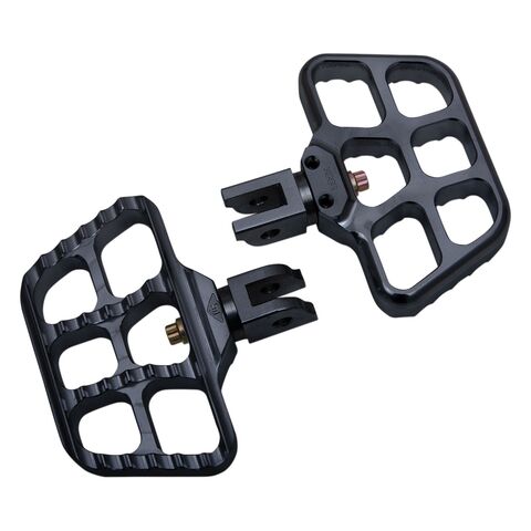 Joker Machine Serrated Mini Rider Floorboards For Harley Softail 2018-2025