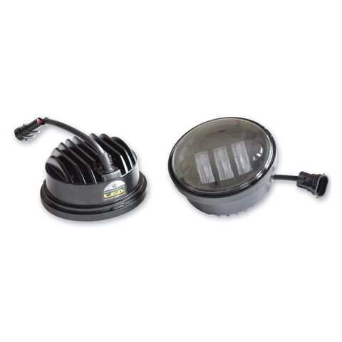 Pathfinder LED High Definition 4.5" Passing Lights For Harley 2002-2013