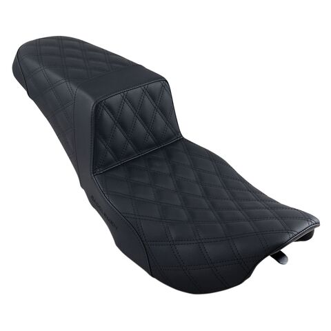 Saddlemen Step-Up LS Lattice Stitch Seat For Harley FLHR / FLHX 1997-2007