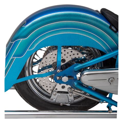 Drag Specialties 11.5" Drilled Stainless Steel Rear Brake Rotor For Harley Softail / FX / FXR / XL 1979-1991