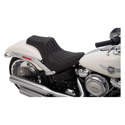 Drag Specialties Predator III Seat For Harley Softail FLFB/S 2018-2026