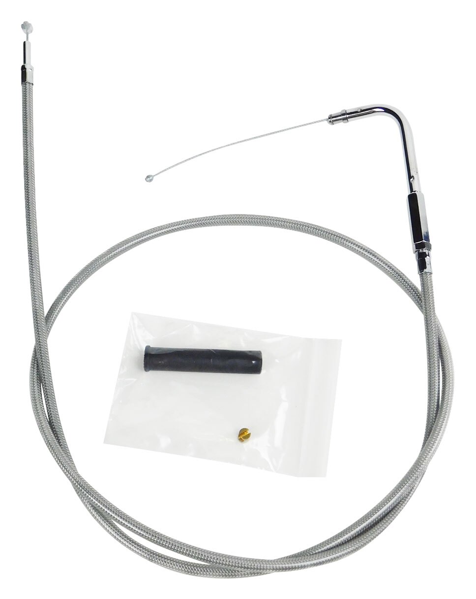 Drag Specialties Alternative Length Throttle Cable For Harley 1996-2022