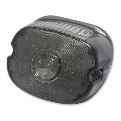 Milwaukee Twins LED Laydown Taillight With Lens For Harley FXR / XL / FL 1989-1999