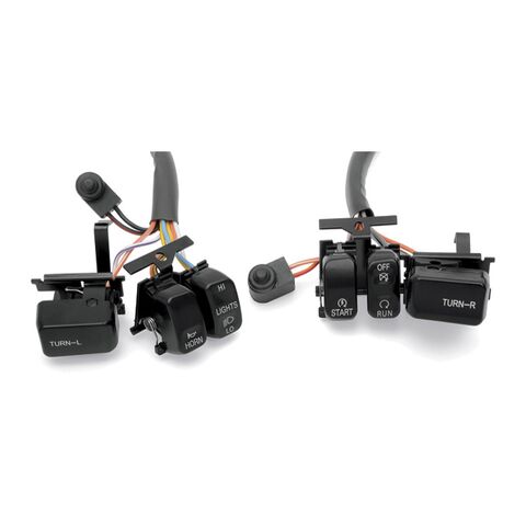 Milwaukee Twins Handlebar Switch Kit For Harley 1996-2013