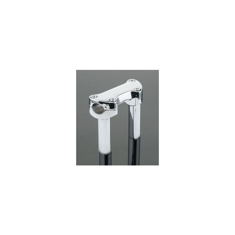 Milwaukee Twins Straight Riser Set For Harley