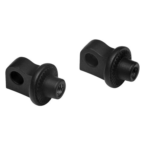 Kuryakyn Adjustable Stop Splined Peg Adapter For Harley Male Mount