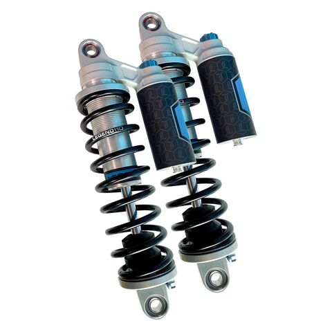 Legend Suspension REVO-ARC Piggyback Reservoir Shocks For Harley Dyna 1999-2017