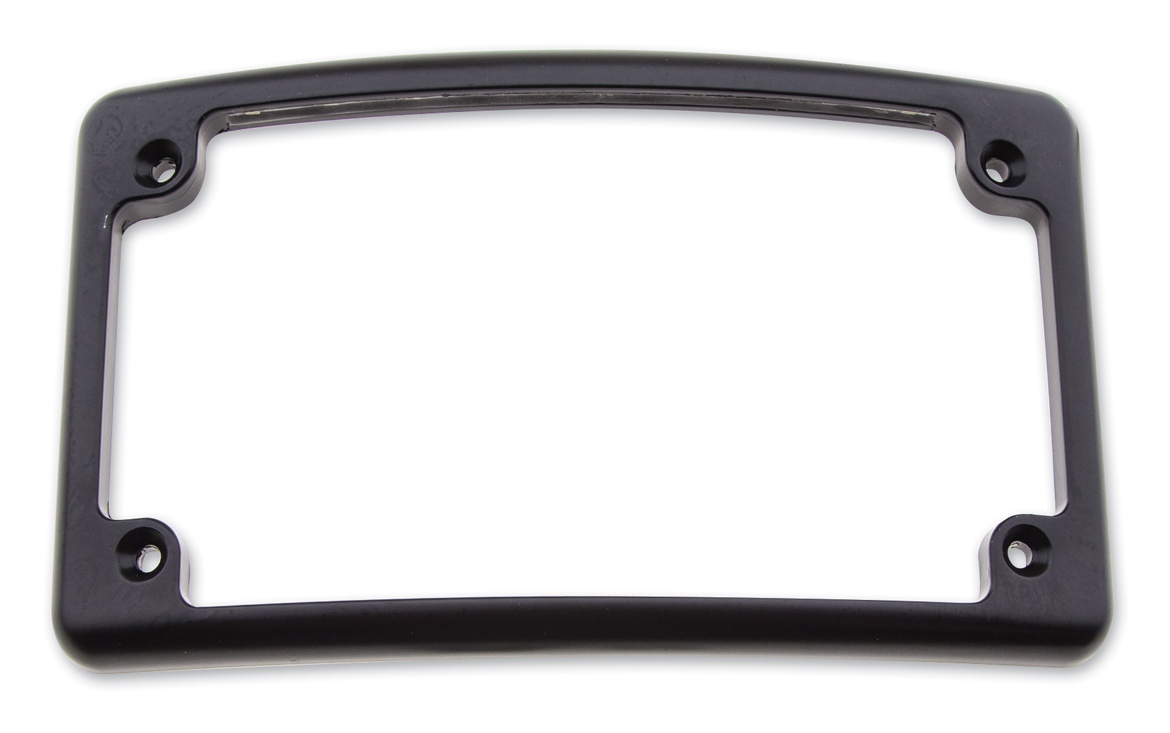 Milwaukee Twins LED Curved License Plate Frame For Harley Cycle Gear