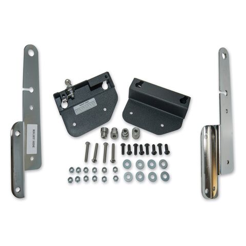 Leatherworks Quick Mounts Saddlebag Mounting System For Harley Deuce 1999-2007