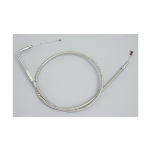 Motion Pro Armor Coat Stainless Idle Cable For Harley Dyna 1993-2005