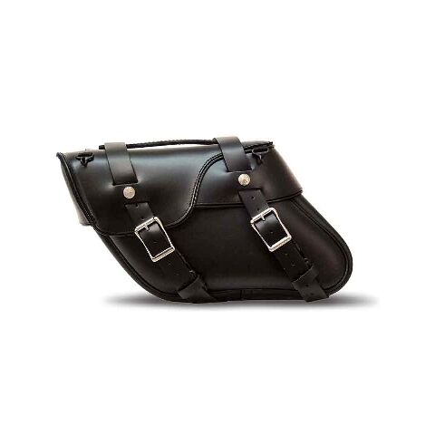 Leatherworks Angle Split Lid Throwover Saddlebags