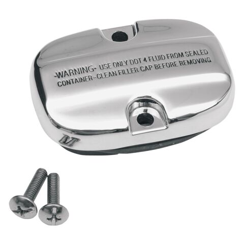 Drag Specialties Rear Master Cylinder Cover For Harley Touring 2008-2026