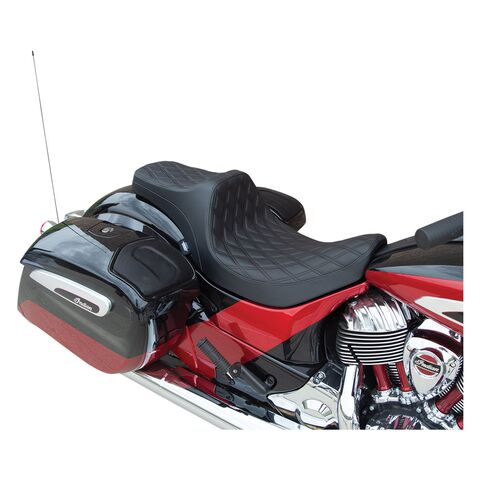 Drag Specialties Predator III Seat For Indian Touring 2014-2025
