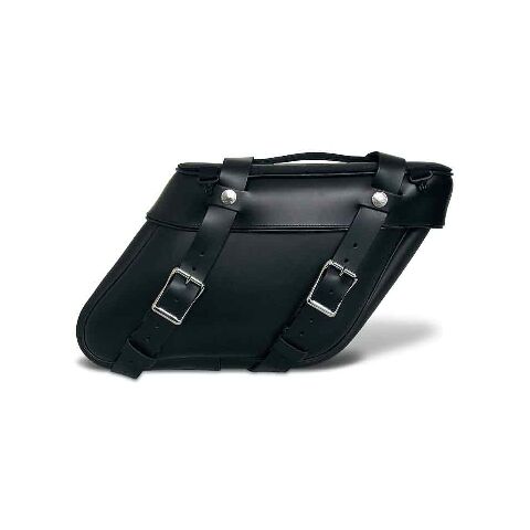 Leatherworks Wide Angle Slant Box Top Throwover Saddlebags