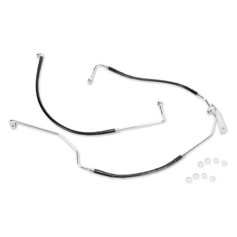 Drag Specialties Rear Brake Line Kit For Harley ABS Touring 2009-2013