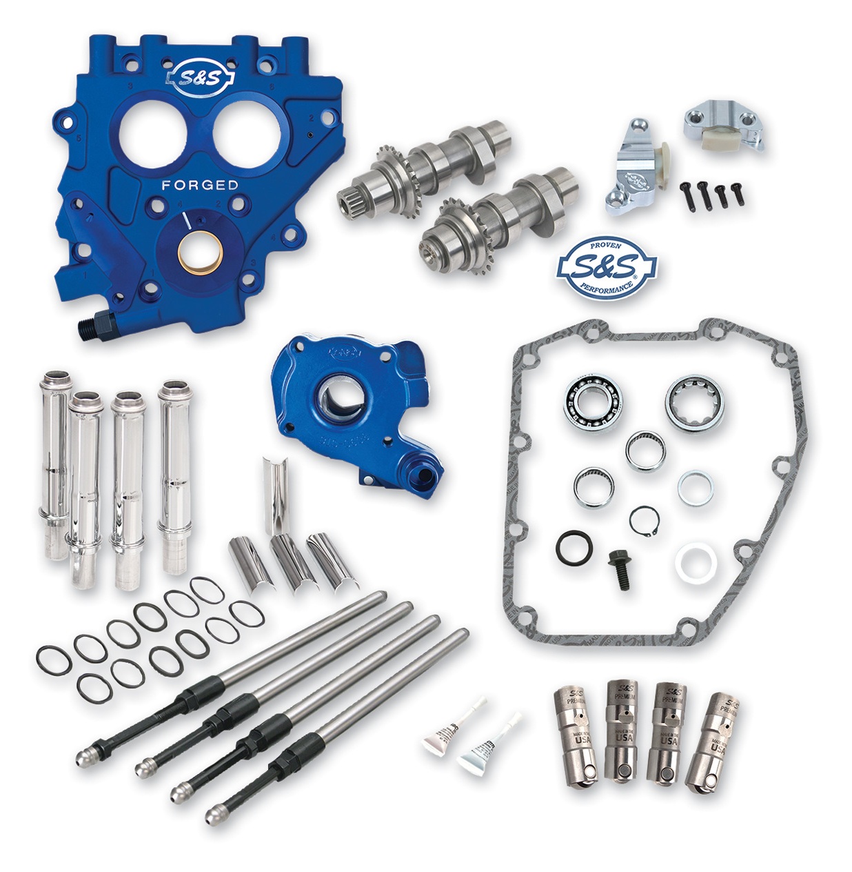 S&S Cycle 510C Standard Chain Drive Cam Chest Kit For Harley Twin Cam 1999-2006