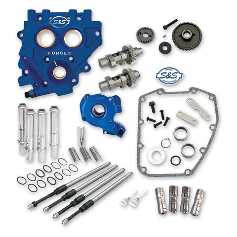 S&S Cycle 585GE Easy Start Gear Drive Cam Chest Kit For Harley Twin Cam 2006-2017