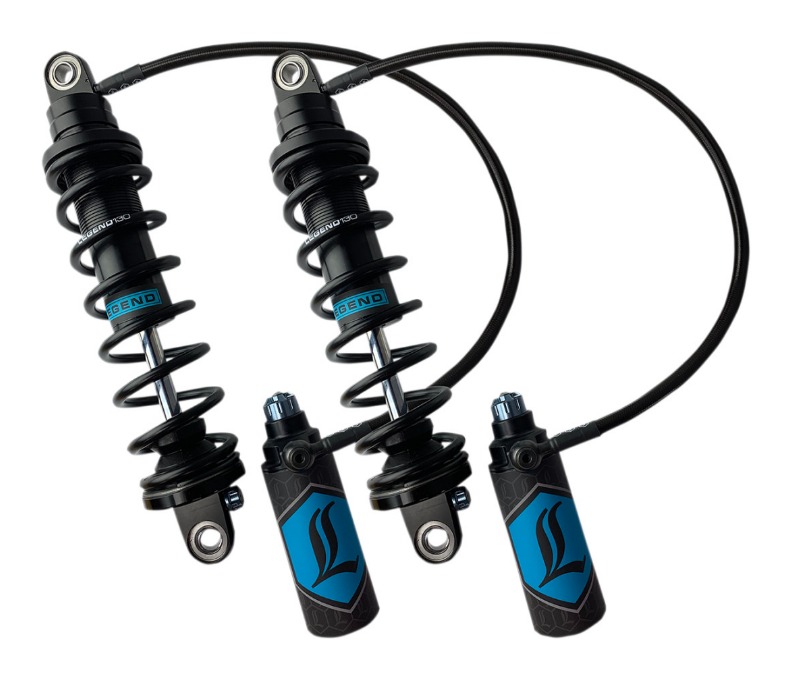 Legend Suspension REVOARC Remote Reservoir Shocks For Harley Touring 20092013 Cycle Gear