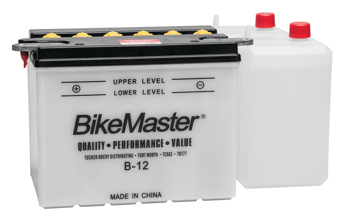 BikeMaster Conventional Battery For Harley FL / XL 1965-1984