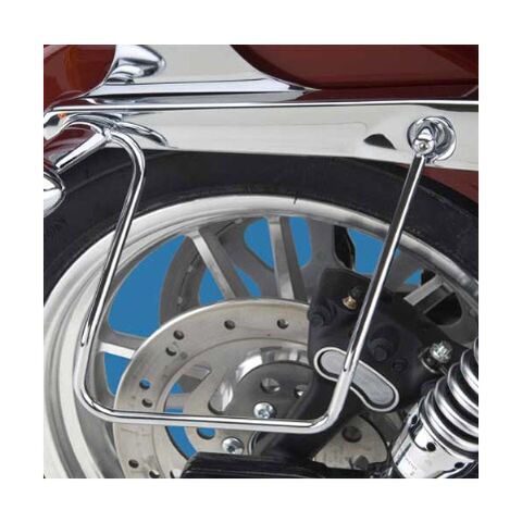 Milwaukee Twins Saddlebag Support Brackets For Harley FXD 2006-2017