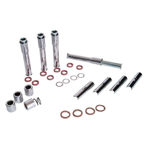 Milwaukee Twins Pushrod Cover Kit For Harley Big Twin 1984-1999