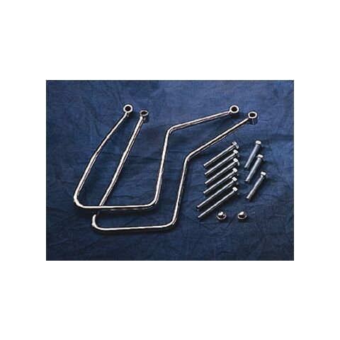 Milwaukee Twins Saddlebag Support Brackets For Harley FX 1971-1985
