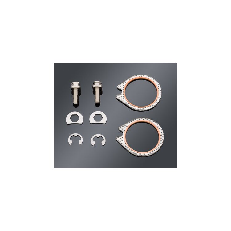 Milwaukee Twins Exhaust Port Fasteners For Harley Shovelhead 1966-1984