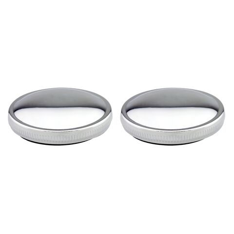 Milwaukee Twins Plain Gas Cap Set For Harley FL FX XL 1965-1982