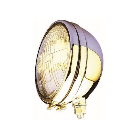 Milwaukee Twins Top-Mount 5 3/4" Headlight Assembly For Harley FX / XL 1971-1990