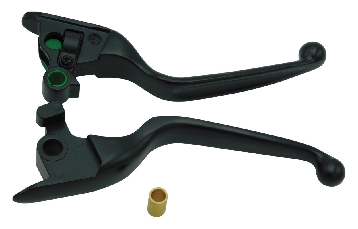 Milwaukee Twins Ergonomic Smooth Wide Lever Set For Harley Softail 2015-2024
