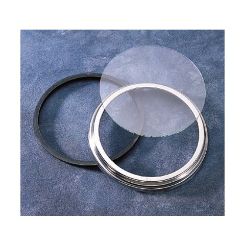 Milwaukee Twins Speedometer Bezel And Lens Kit For Harley 1936-1995