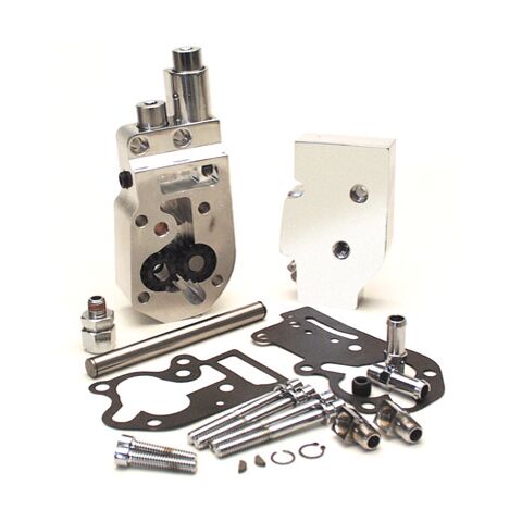Jims Polished Oil Pump Assembly For Harley Big Twin 1970-1991