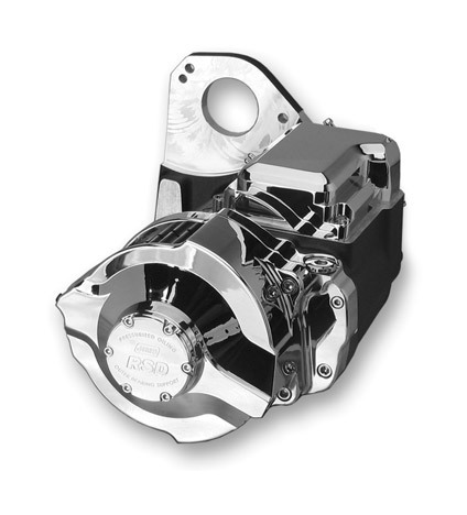 Jims Polished 6-Speed Right-Side Drive Transmission With Hydraulic