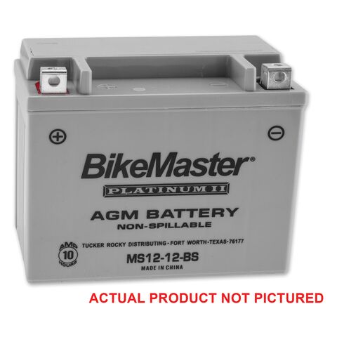 BikeMaster AGM Platinum II Battery MS12-7B-BS