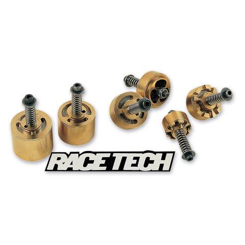 Race Tech Gold Valve Cartridge Fork Emulators For Harley 1981-2017
