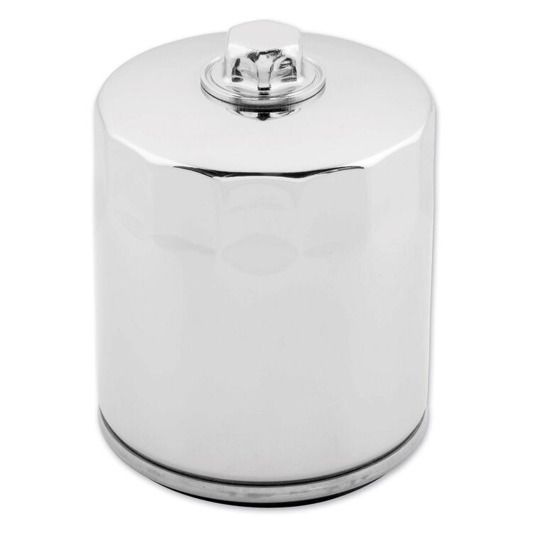 Twin Power Chrome Magnetic Oil Filter With Nut For Harley 1999-2025