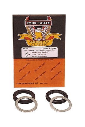 Leakproof Seals Fork Seals For Harley 1985-2020 - Cycle Gear
