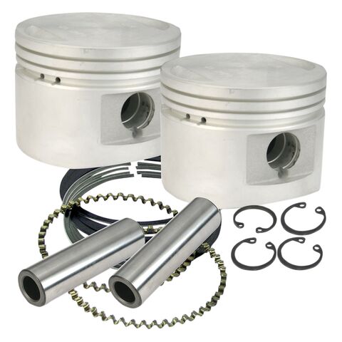 S&S Cycle Flat-Topped Piston Kit For Harley 80" Evo / S&S Motors 1984-1999