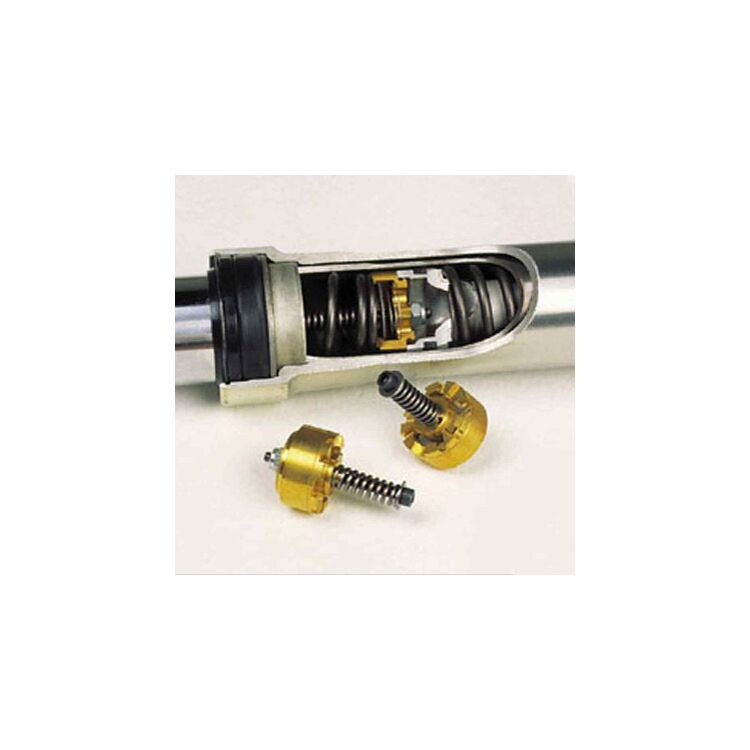 Race Tech Gold Valve Cartridge Fork Emulators For Harley Dyna / V-Rod 2002-2017