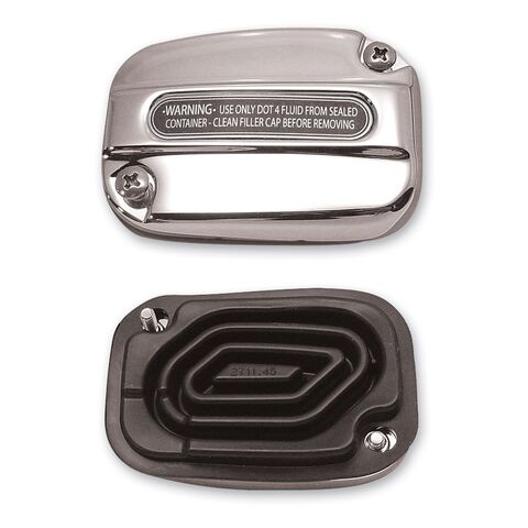 Milwaukee Twins OEM-Style Front Brake Master Cylinder Cover For Harley 2006-2025