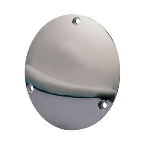 Milwaukee Twins Domed Chrome Derby Cover For Harley 1970-1998