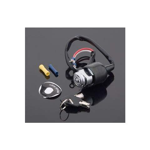 Milwaukee Twins Round Key Ignition Switch For Harley Dyna 1991-1997
