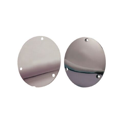 Milwaukee Twins Flat Derby Cover For Harley Big Twin 1970-1998