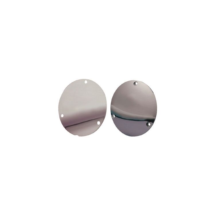 Milwaukee Twins Flat Derby Cover For Harley Big Twin 1970-1998