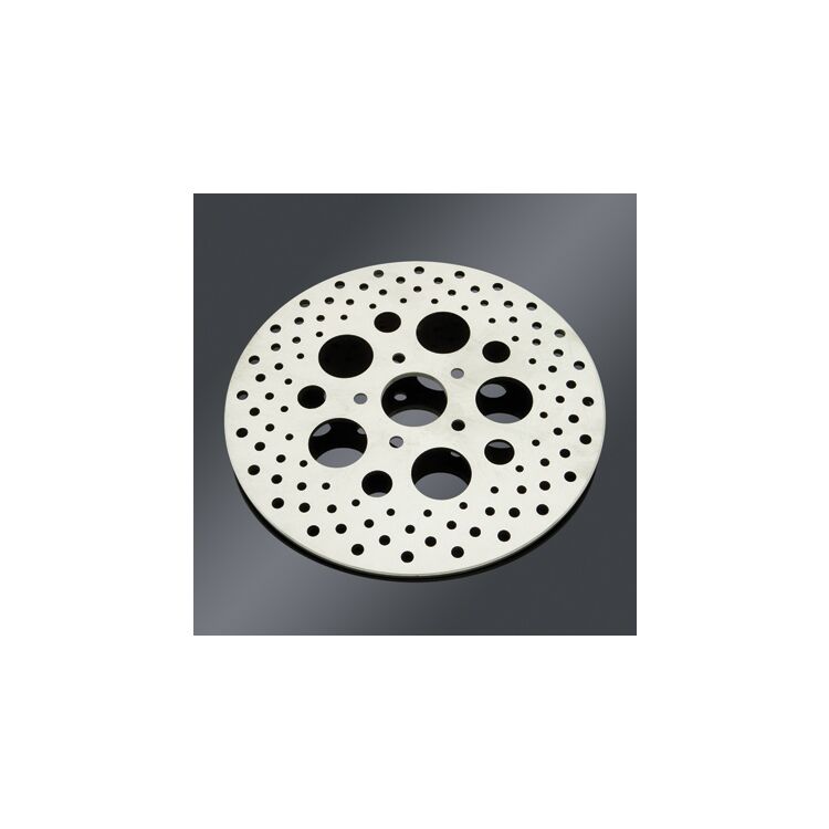 Milwaukee Twins Vented Rear Steel Disc Brake Rotor For Harley Softail / Dyna / Sportster 1988-1999