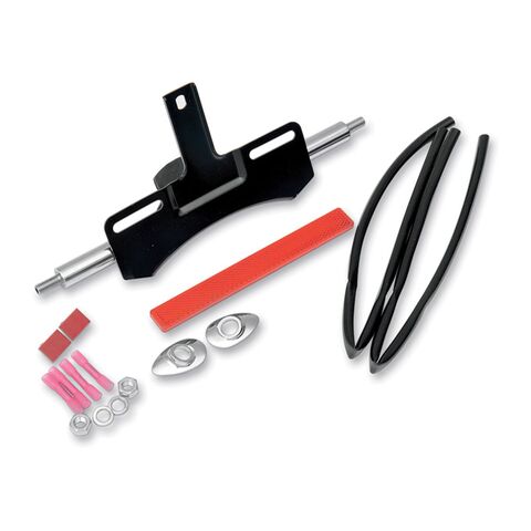 Milwaukee Twins Rear Turn Signal Relocation Kit For Harley Dyna 2000-2017