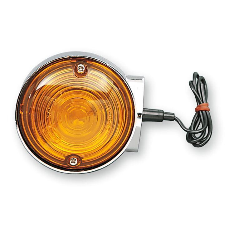 Milwaukee Twins Complete Rear Turn Signal Assembly For Harley FL 1986-2017