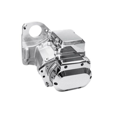 Jims 6-Speed Overdrive Transmission With Plain Aluminum Case For Harley Softail 1990-1999