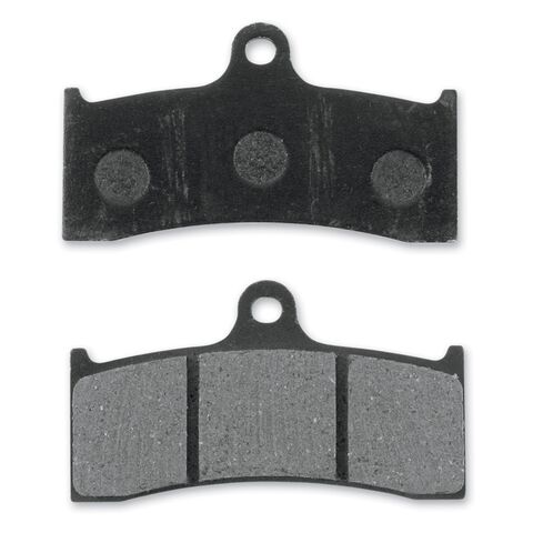 Lyndall Brakes Z-Plus Carbon / Aramid Brake Pads 7202-Z+ For Performance Machine 6 Piston Calipers