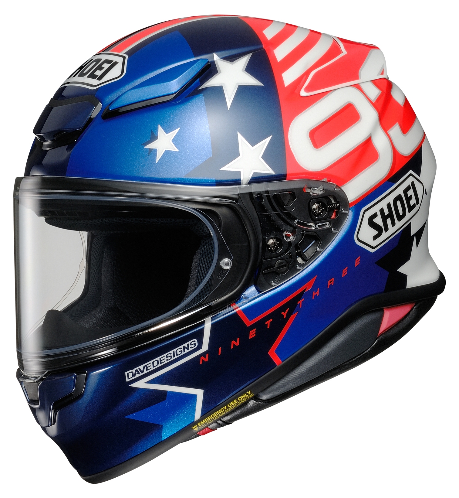 Shoei RF-1400 Marquez American Spirit Helmet - Cycle Gear